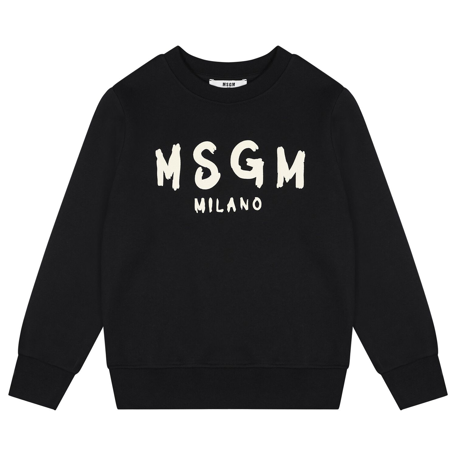 Black & Ivory Logo Sweatshirt, 1, hi-res