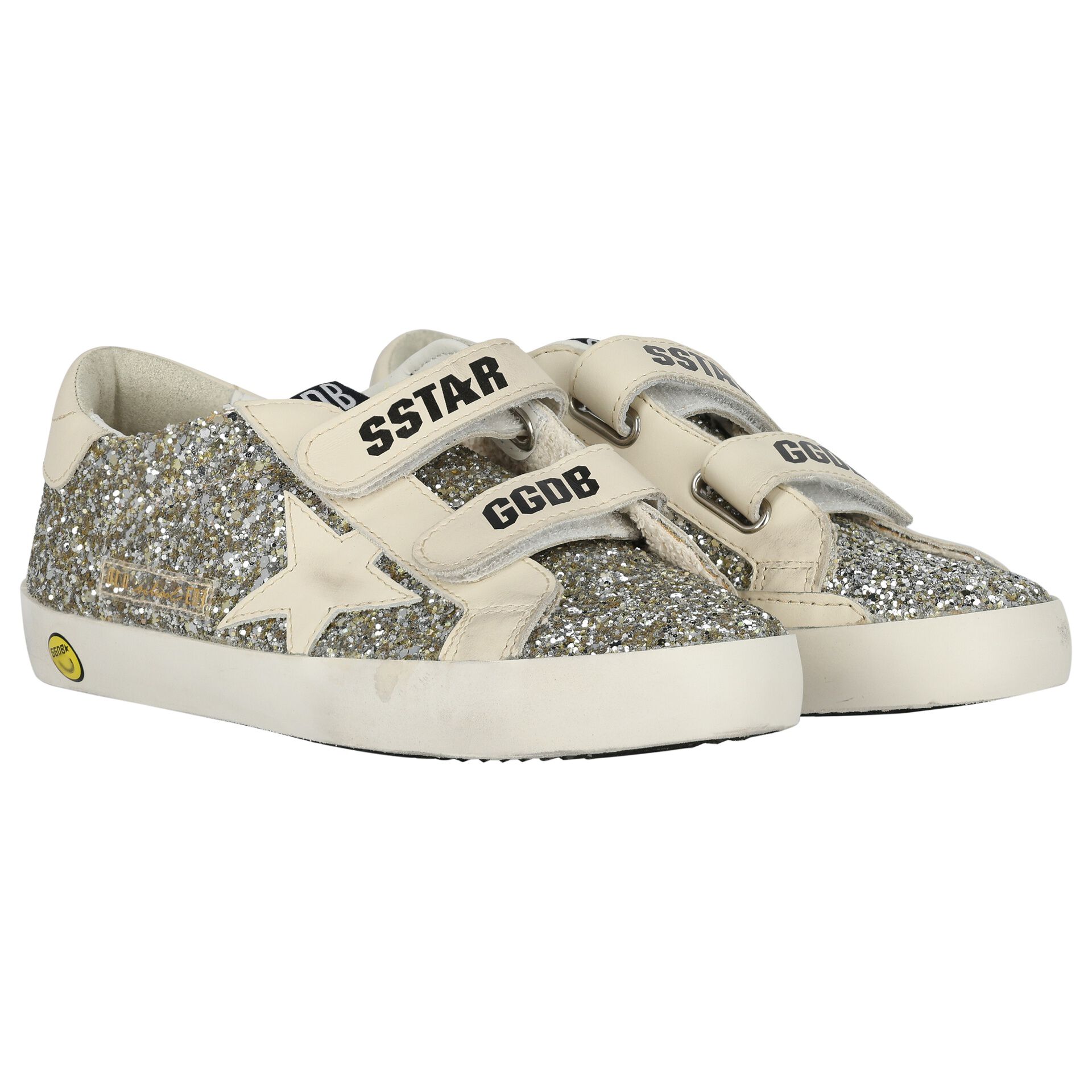 Silver and gold golden goose clearance