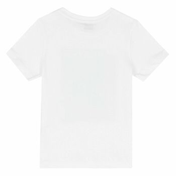 Boys White Logo T-Shirt