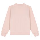 Girls Pink Logo Sweatshirt, 1, hi-res