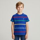 Boys Multi-Coloured Logo T-Shirt, 1, hi-res
