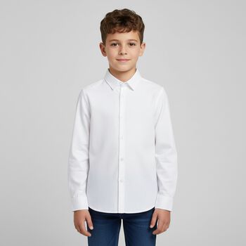 Boys White Shirt