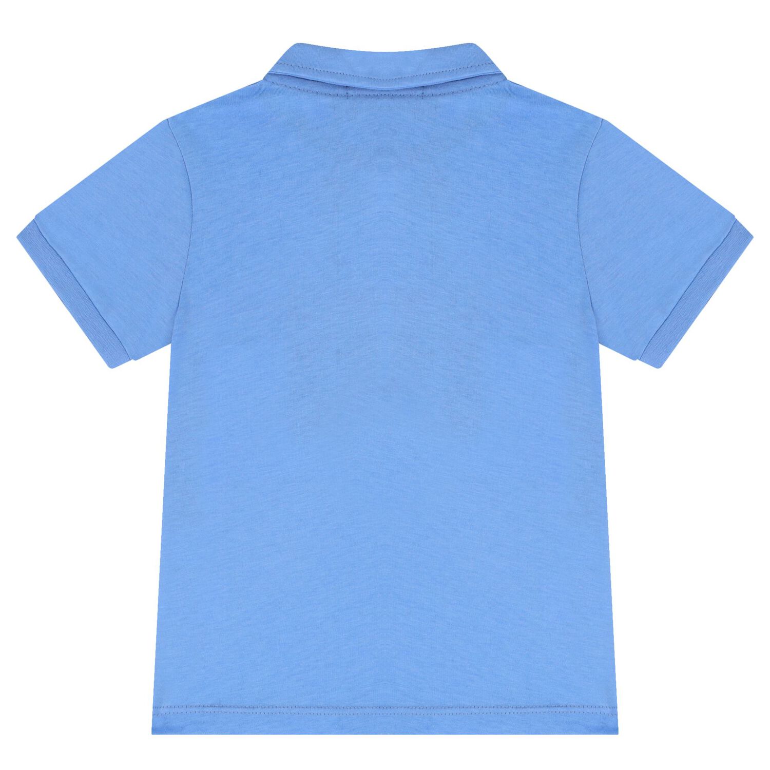 Younger Boys Blue Logo Polo Shirt, 1, hi-res image number null