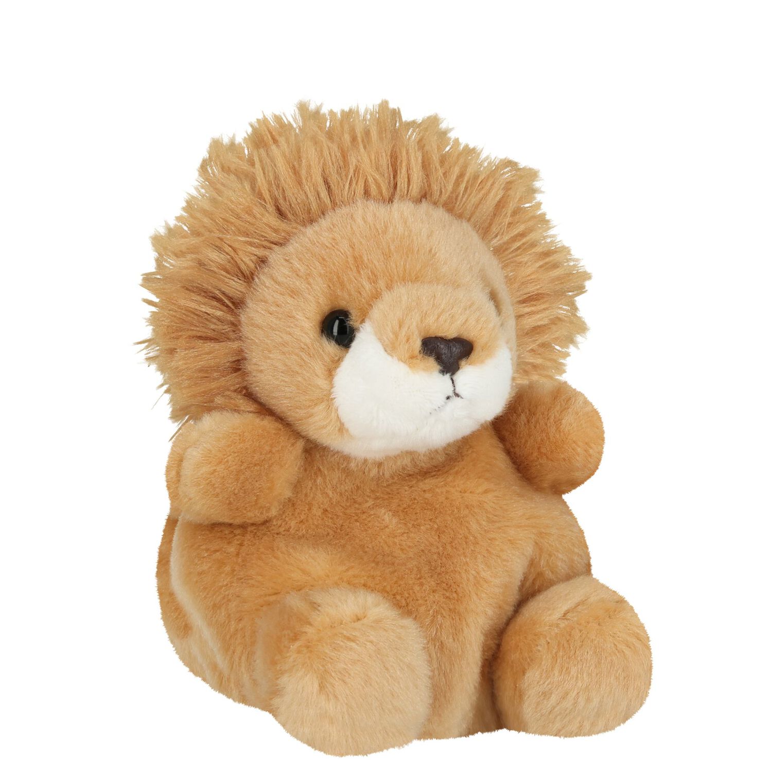 Beige Palm Pals Leno Lion Baby Soft Toy ( 14CM ), 1, hi-res