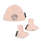 Baby Girls Pink Hat & Bootie Choupette Gift Set, 1, hi-res