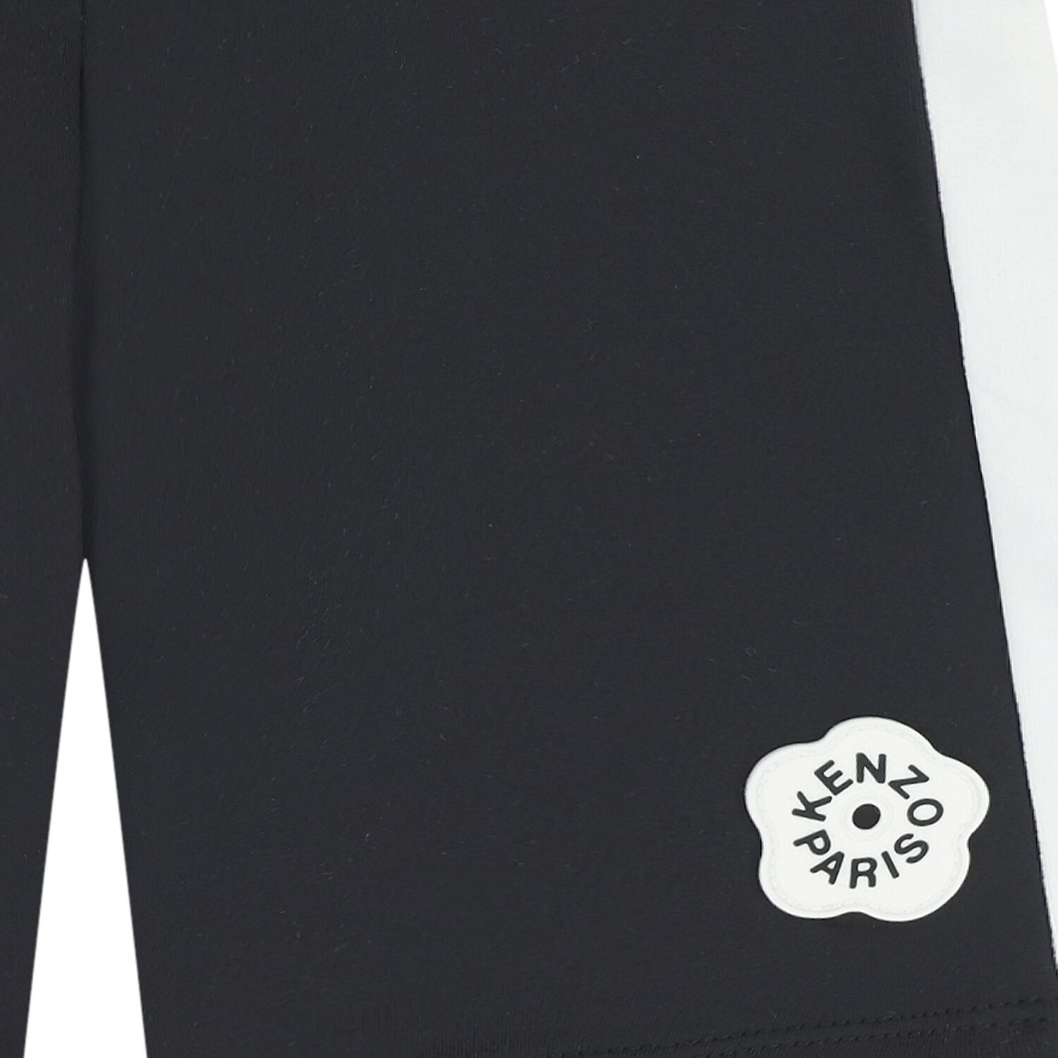 Girls Black Logo Cycling Shorts, 1, hi-res