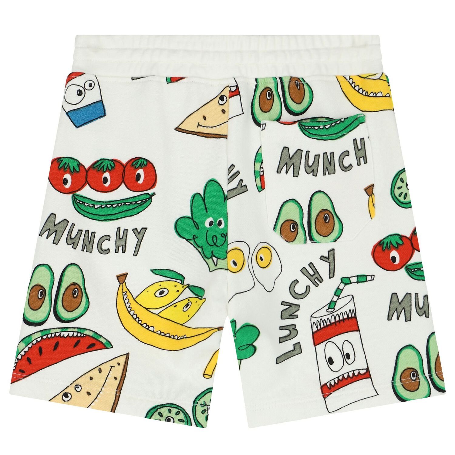 Boys Ivory Shorts, 1, hi-res