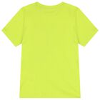 Boys Green Logo T-Shirt, 1, hi-res