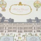 Ivory Versailles Swaddle Carré Baby Blanket, 1, hi-res