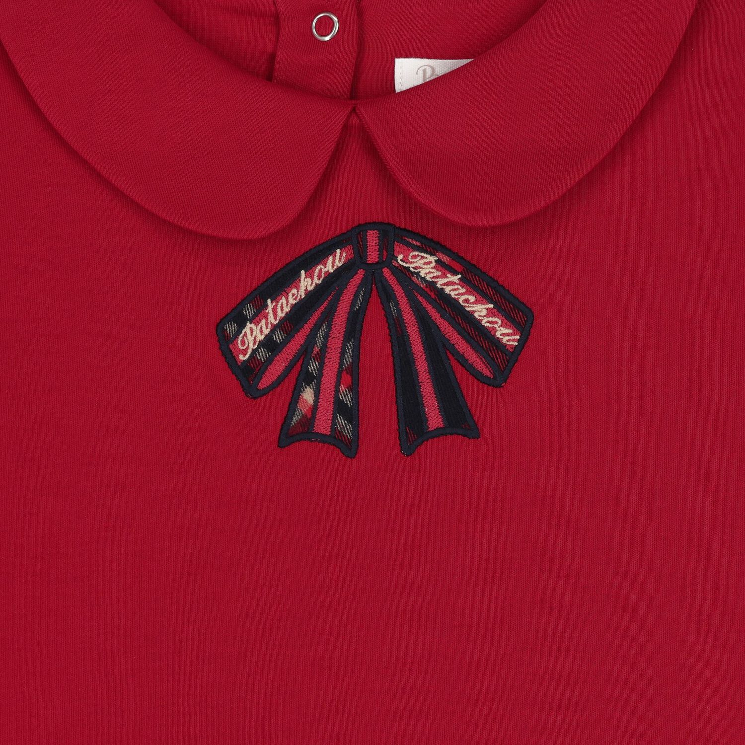 Girls Red & Navy Blue Tartan Dress, 1, hi-res