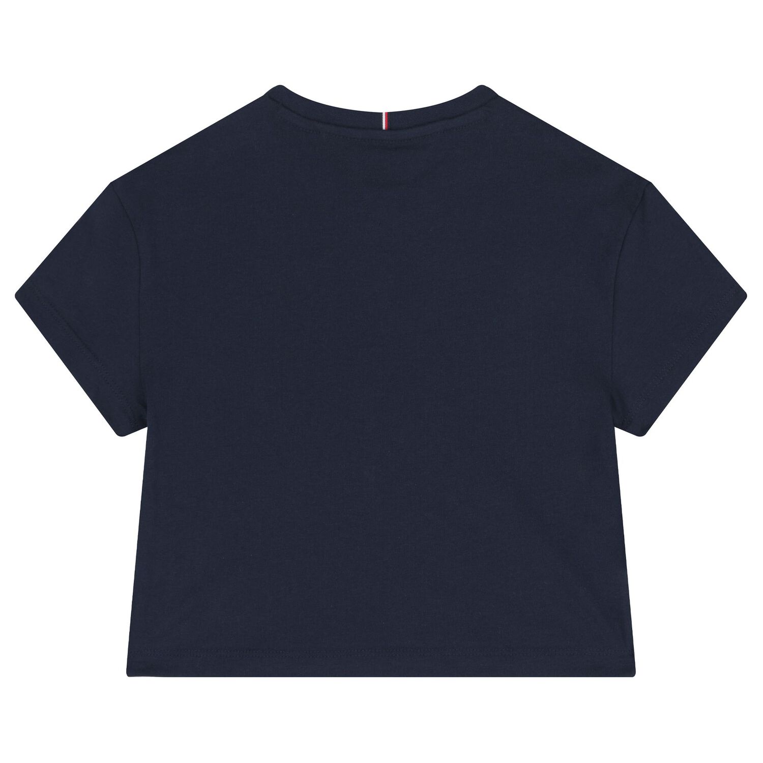 Girls Navy Blue Logo T-Shirt, 1, hi-res image number null