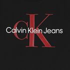 Boys Black Logo T-Shirt, 3, hi-res