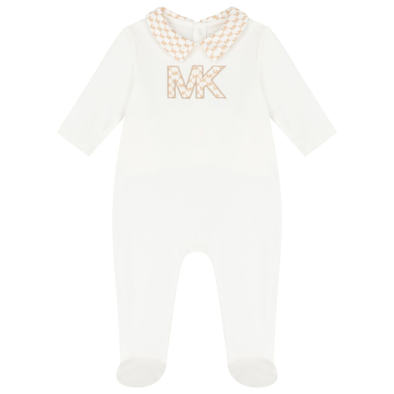 Baby Girls Ivory Logo Babygrow Gift Set, 1, hi-res
