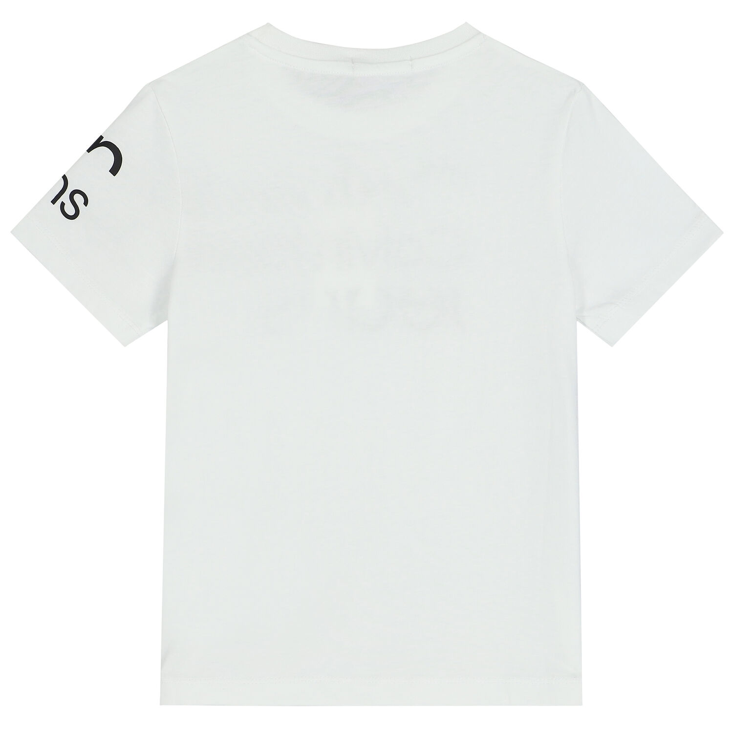 Boys White Logo T-Shirt, 1, hi-res