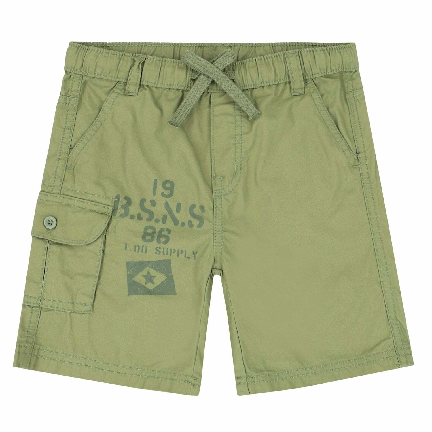 Boys Green Shorts, 1, hi-res image number null