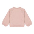 Baby Girls Pink & Beige Tracksuit Set, 1, hi-res