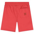 Boys Red Shorts, 2, hi-res