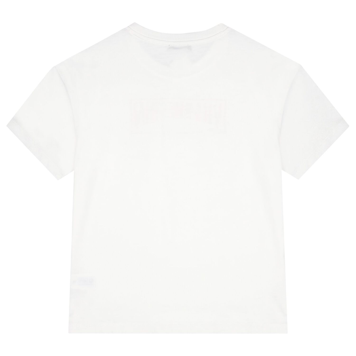 Boys White Logo T-Shirt, 1, hi-res
