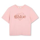 Girls Pink Heart Logo T-Shirt, 2, hi-res