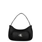 Girls Black Leather Handbag, 1, hi-res