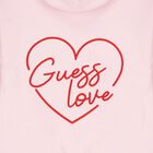 Girls Pink Logo Hooded Zip Up Top, 1, hi-res