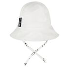 Baby Boys White Logo Reversible Logo Hat, 1, hi-res