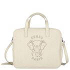 Ivory Elephant Logo Baby Changing Bag, 1, hi-res