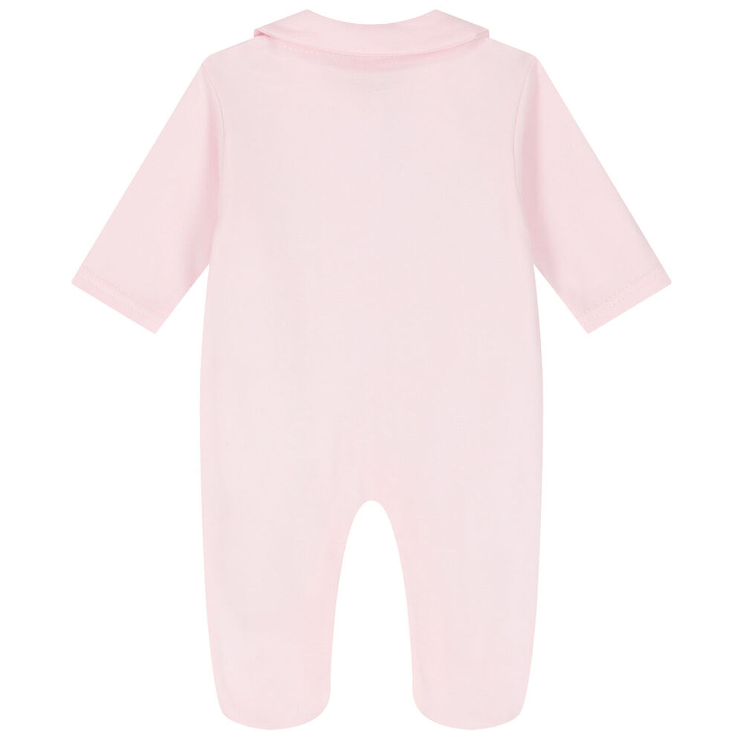 Baby Girls Pink & White Hot Air Balloon Babygrow, 2, hi-res image number null