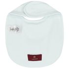 Baby Boys Blue Teddy Bear Logo Bib, 2, hi-res