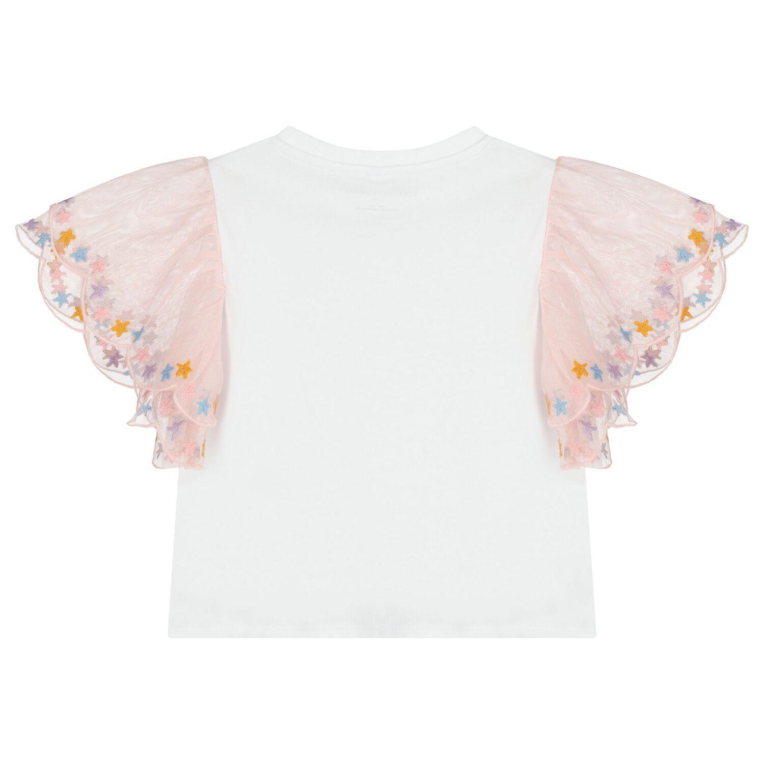 Girls White & Pink T-Shirt, 1, hi-res