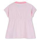 Baby Girls Pink Logo Dress Set, 1, hi-res