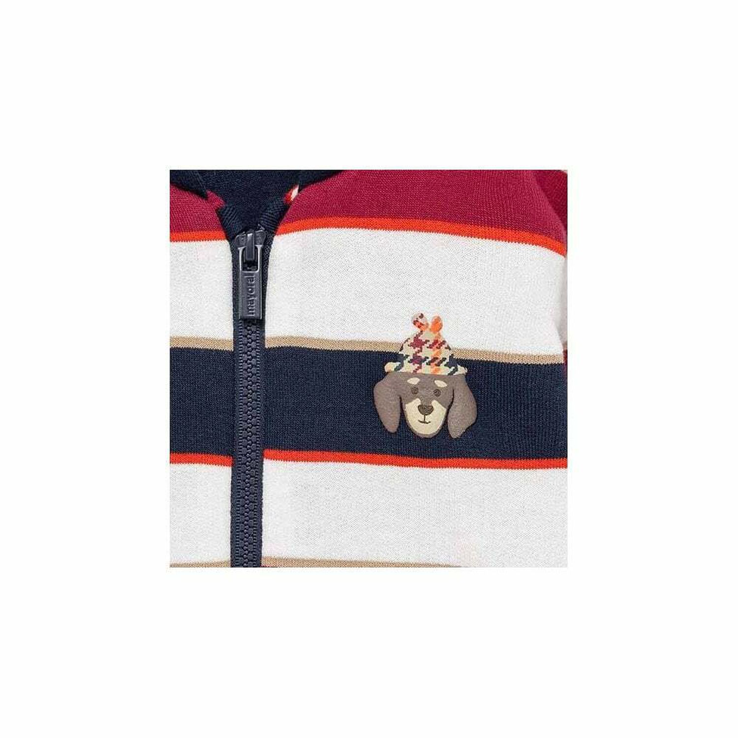 Younger Boys Red & Navy 3 Piece Tracksuit, 3, hi-res image number null