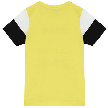 Boys Yellow Logo T-Shirt