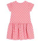 Girls Pink Floral Dress, 1, hi-res