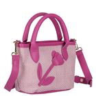Girls Pink Flower Handbag (16cm), 3, hi-res