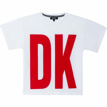 Boys White Logo T-Shirt