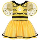 Girls Yellow & Black Little Stinger Costume, 1, hi-res