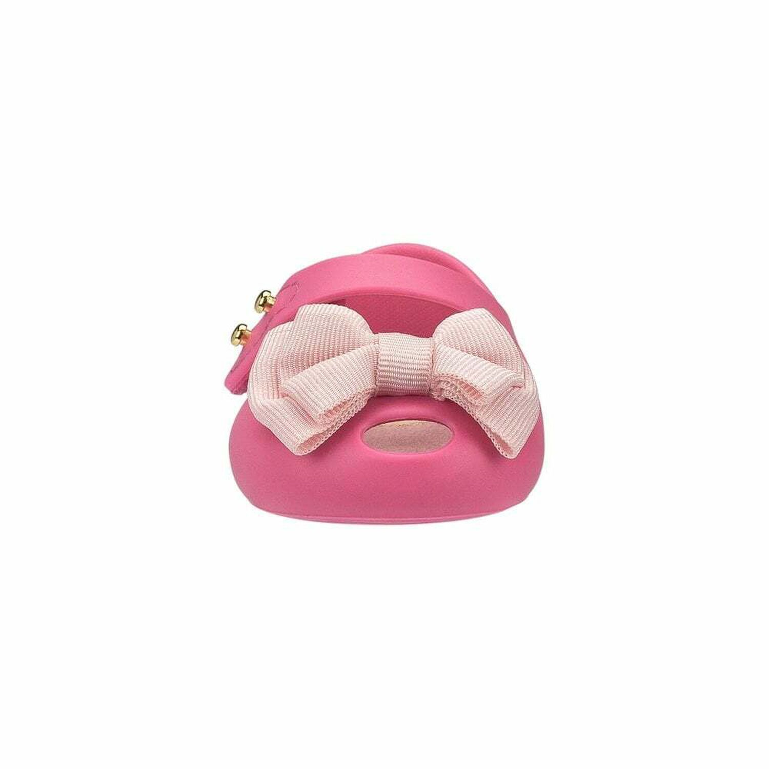 Baby Girls Pink Bow Shoes, 1, hi-res
