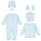 Baby Boys Blue Gift Set, 1, hi-res