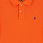 Boys Orange Logo Polo Shirt, 11, hi-res