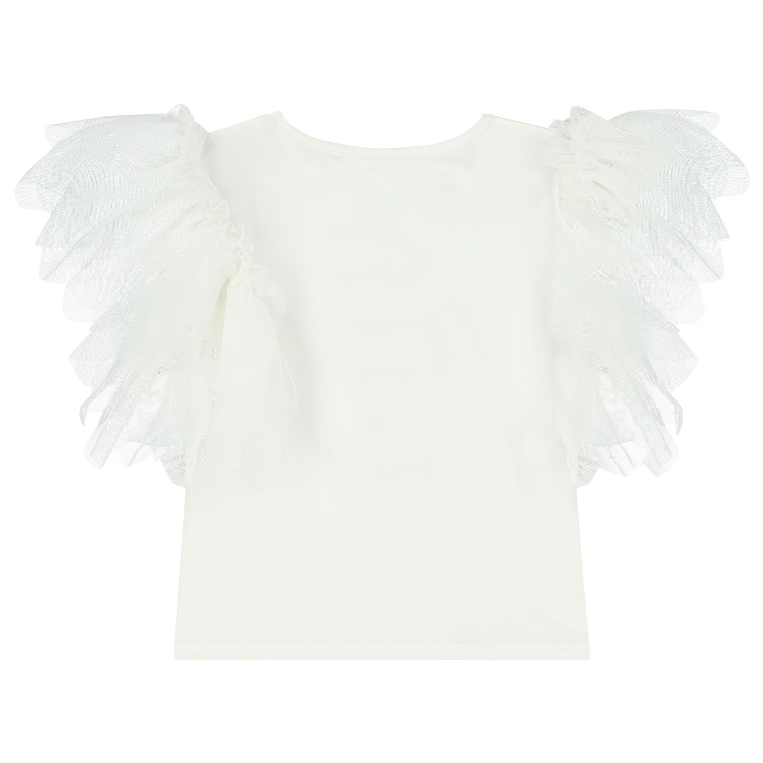 Girls White 4th Birthday T-Shirt, 8, hi-res