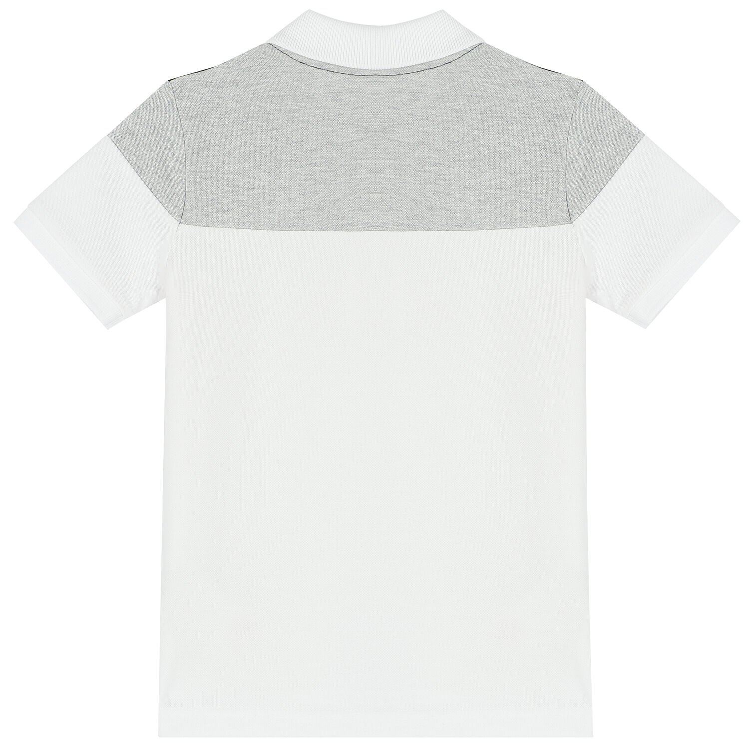 Boys White Logo Polo Shirt, 1, hi-res image number null