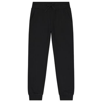 Boys Black Joggers