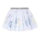 Girls White Skirt, 1, hi-res