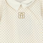 Ivory Logo Babygrow, 1, hi-res