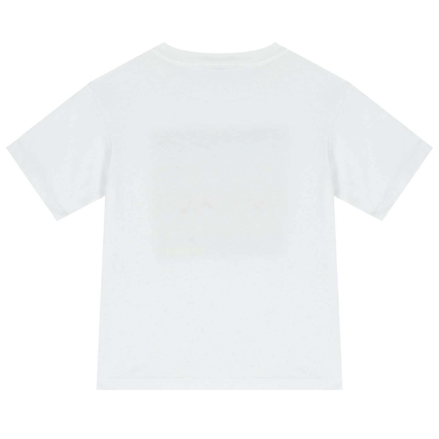 Boys White Logo Zigzag T-Shirt, 1, hi-res