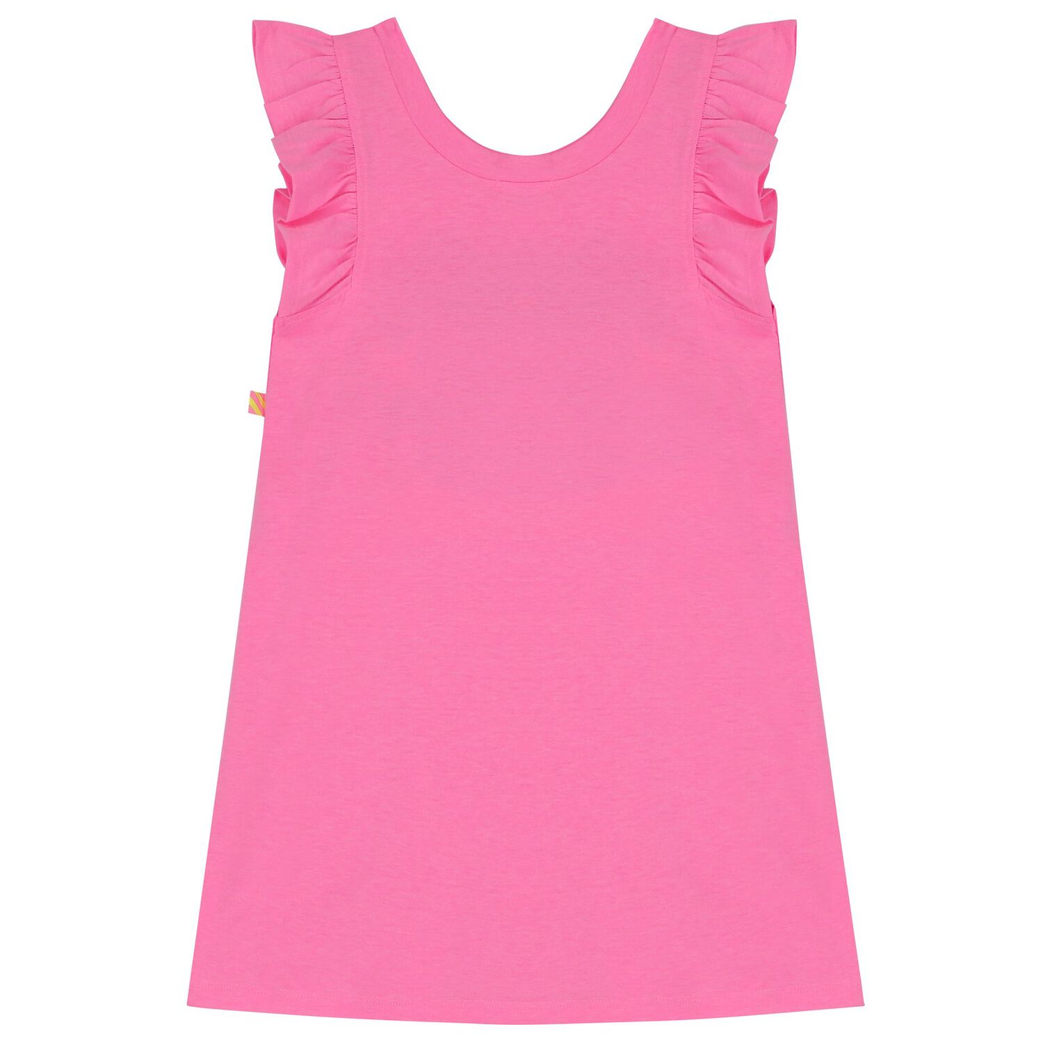 Girls Pink Sequin Jersey Dress, 1, hi-res image number null