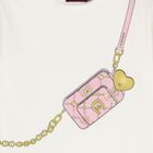 Girls Ivory Bag T-Shirt, 1, hi-res