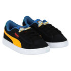 Boys Black Suede Garfield PS Trainers, 1, hi-res