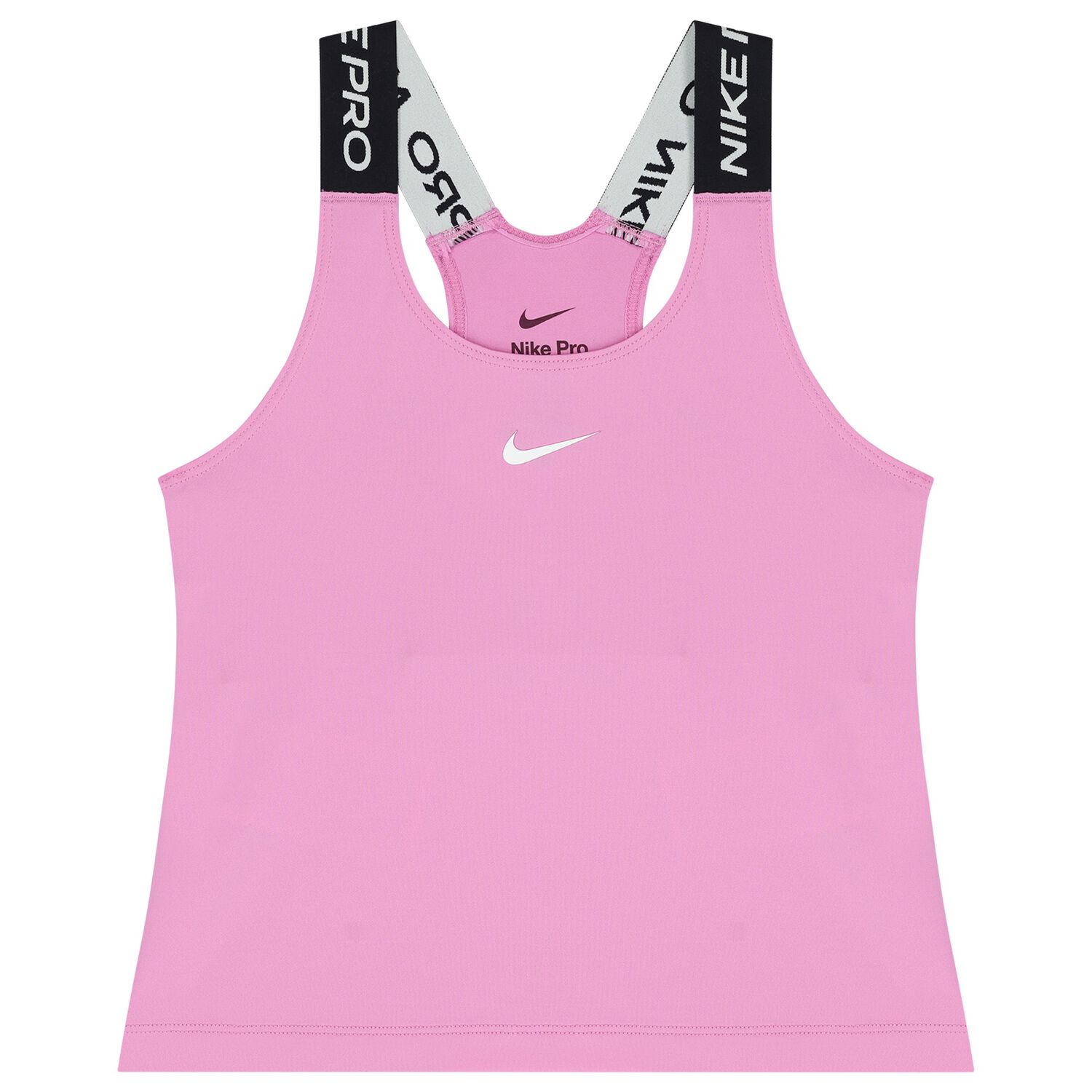 Girls Pink Logo Top, 1, hi-res